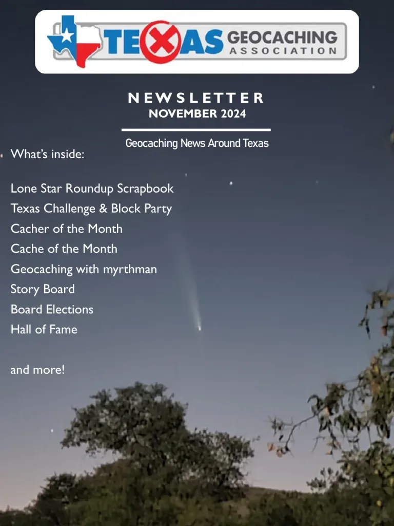 Cover of the November 2024 Newsletter