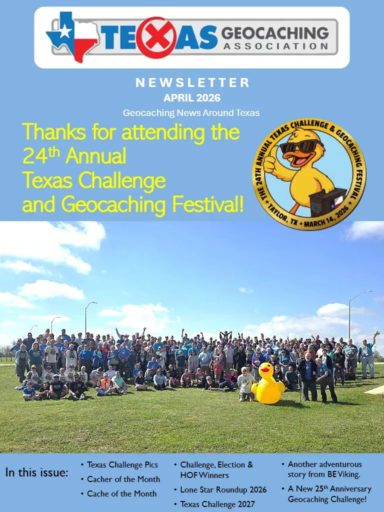 Cover of the April 2026 Newsletter